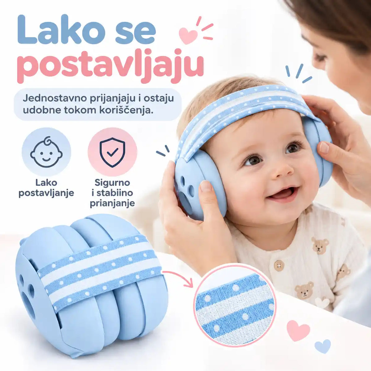 Udobno nošenje antifona za bebe