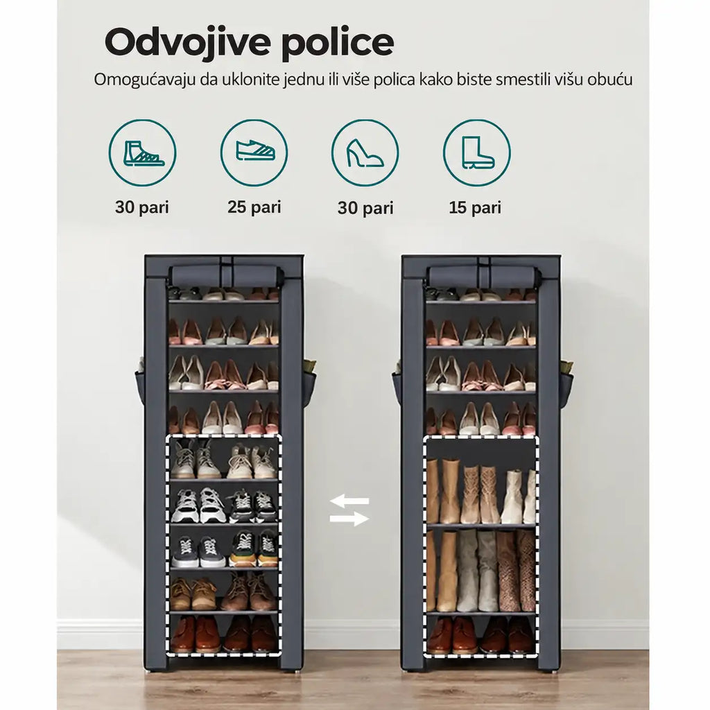 Police cipelarnika sa obućom