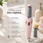 Električna turpija za pete, bežična, sa dva nastavka