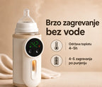 Bežični grejač za flašice sa displejom