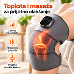 Masažer na kolenu