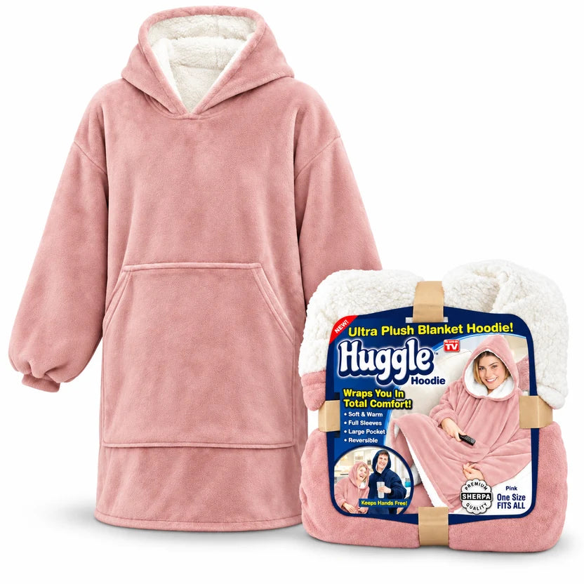 Ćebe duks – roze