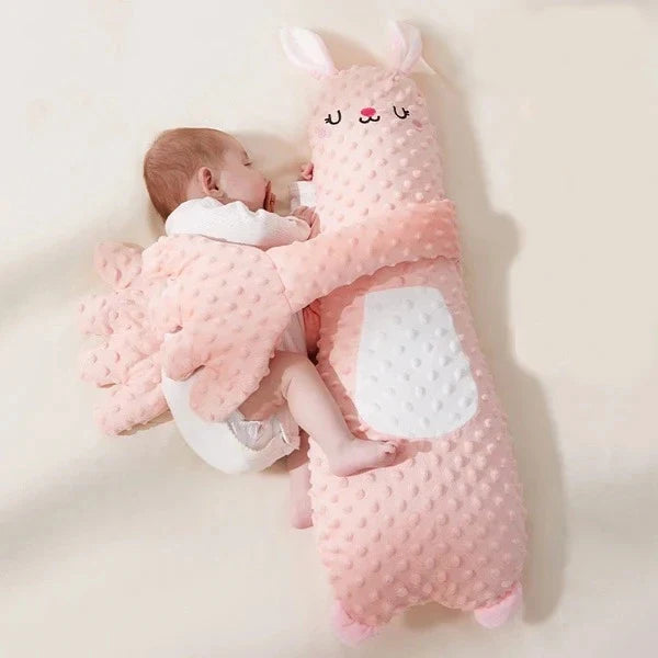 Plišana igračka za uspavljivanje, roze zeka